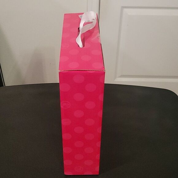 BRAND NEW BARBIE MATTEL BRIGHT PINK   LOGO WOMENS  FLIP FLOP SLIDE SANDAL - Picture 9 of 12